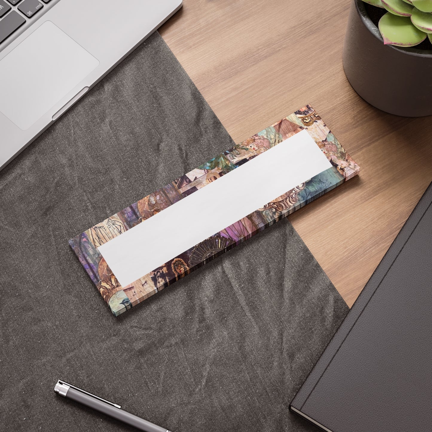 Victorian Purple Post-it® Note Pads with Vintage Design -