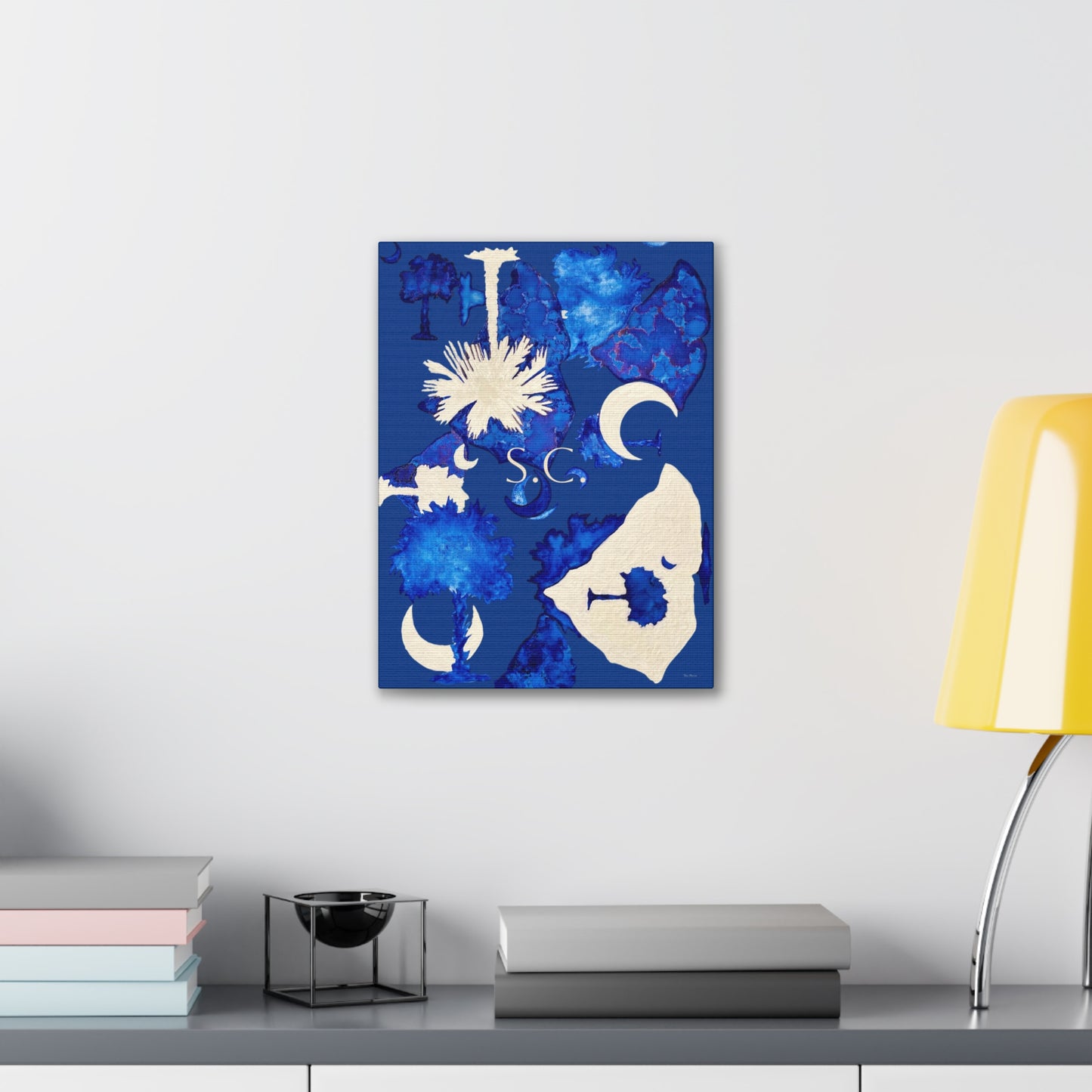 South Carolina Canvas Art Print - Artist Tina Brown