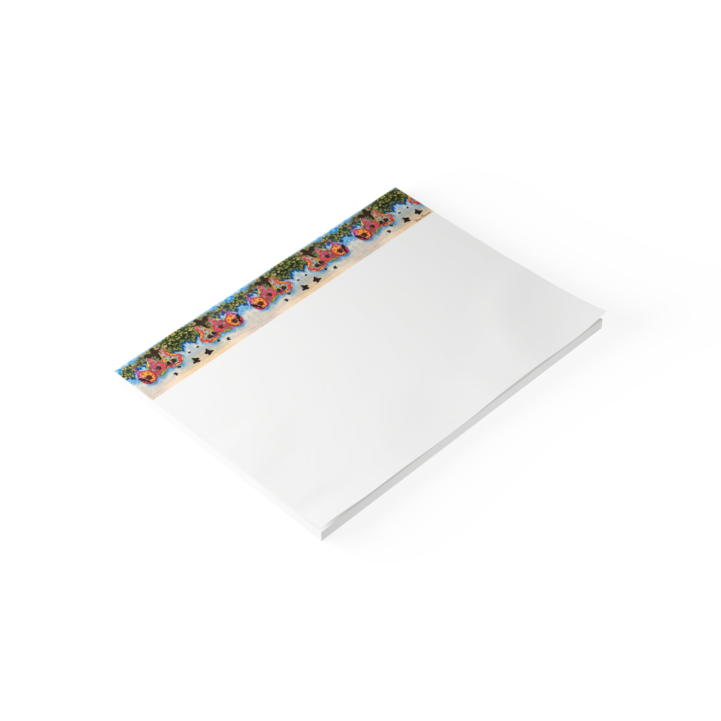 Birdhouse & Butterflies Sticky Notes