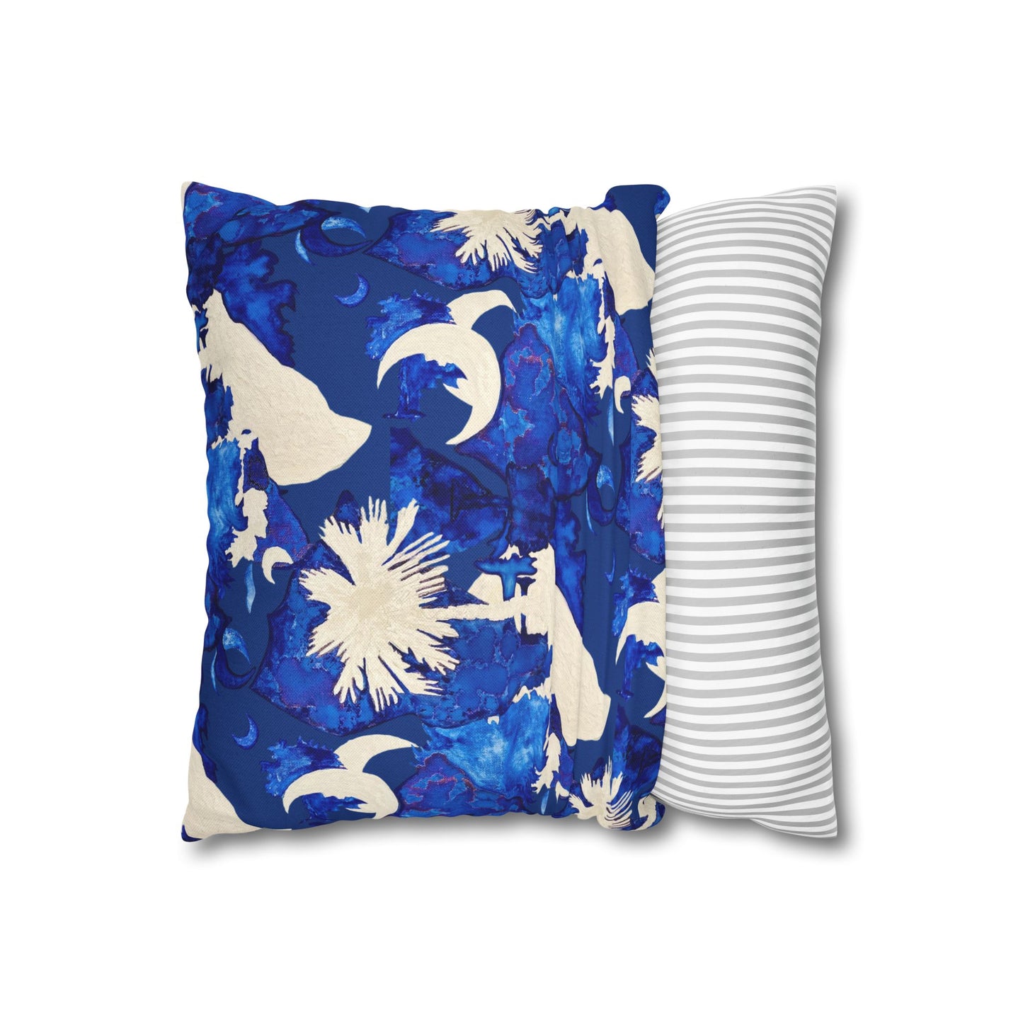 Square Pillowcase South Carolina Art Print