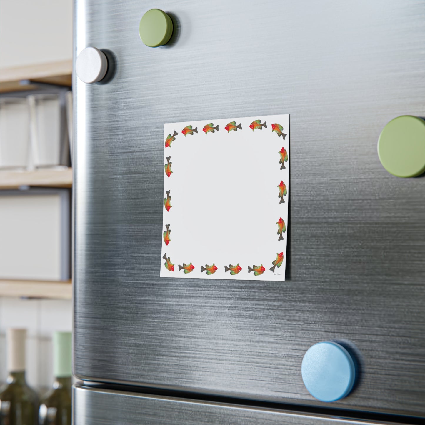 Colorful Fish-Themed Post-it® Note Pads - Perfect for Home or Office