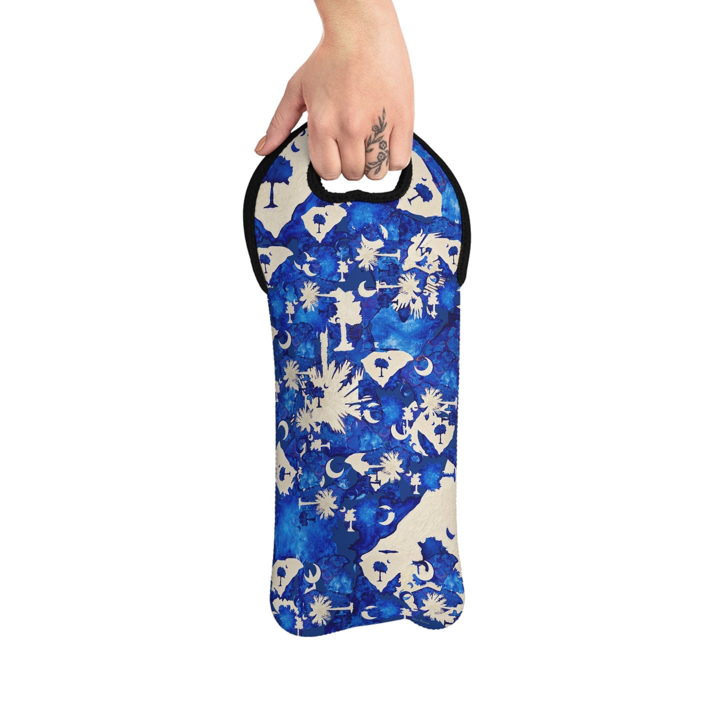 South Carolina Wine Tote Bag - Stylish Wine Carrier -Tina Brown