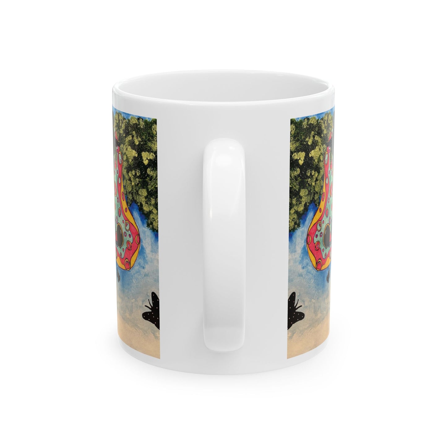 Birdhouse & Butterflies Mug 11oz