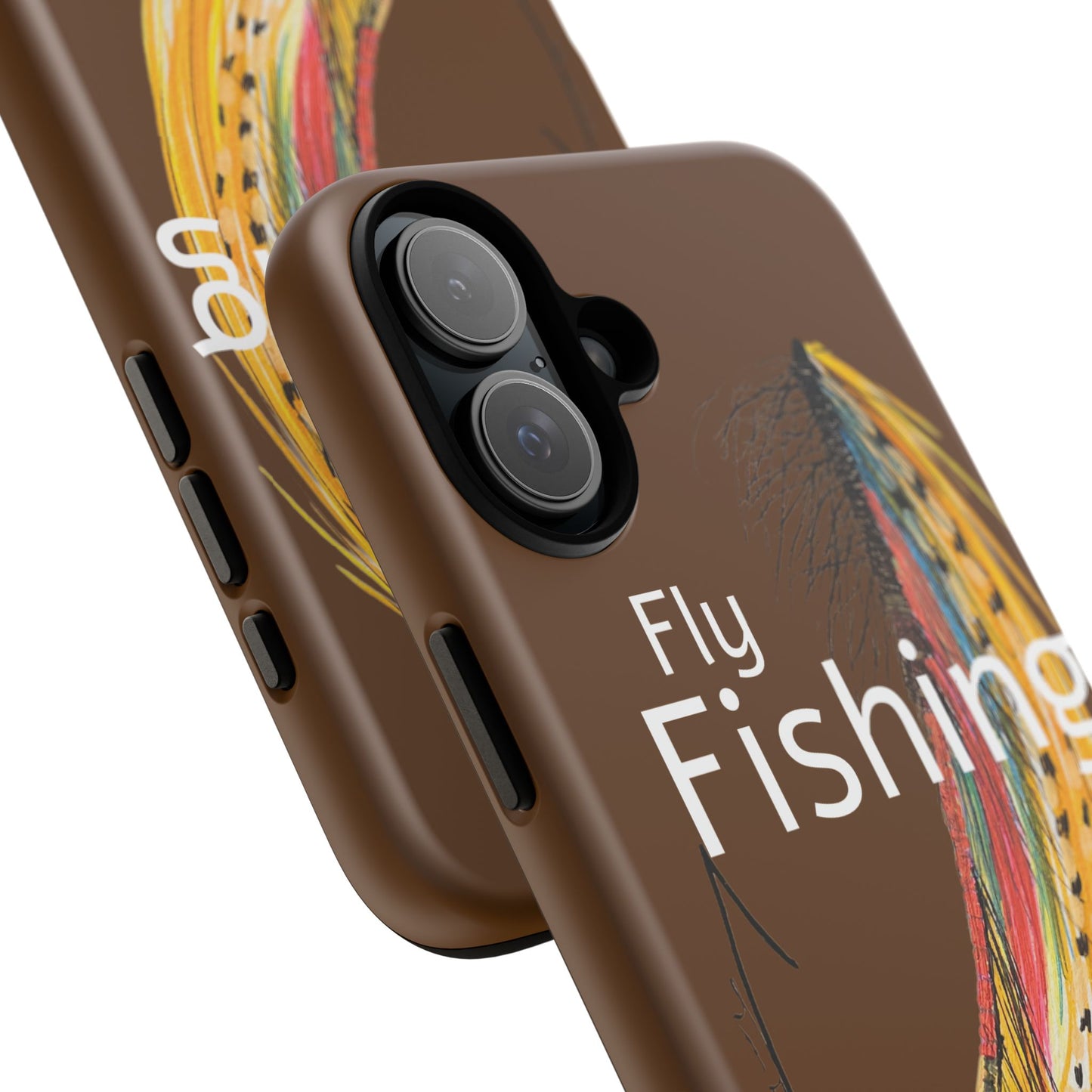 Fly Fishing Artsy Lure Tough Phone Cases