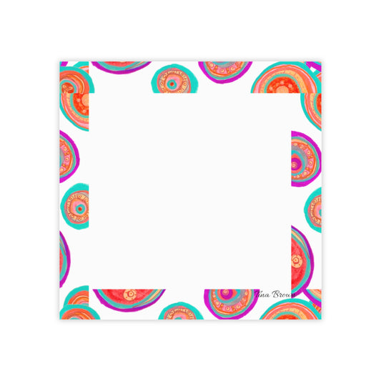 Colorful Circles Sticky Notes