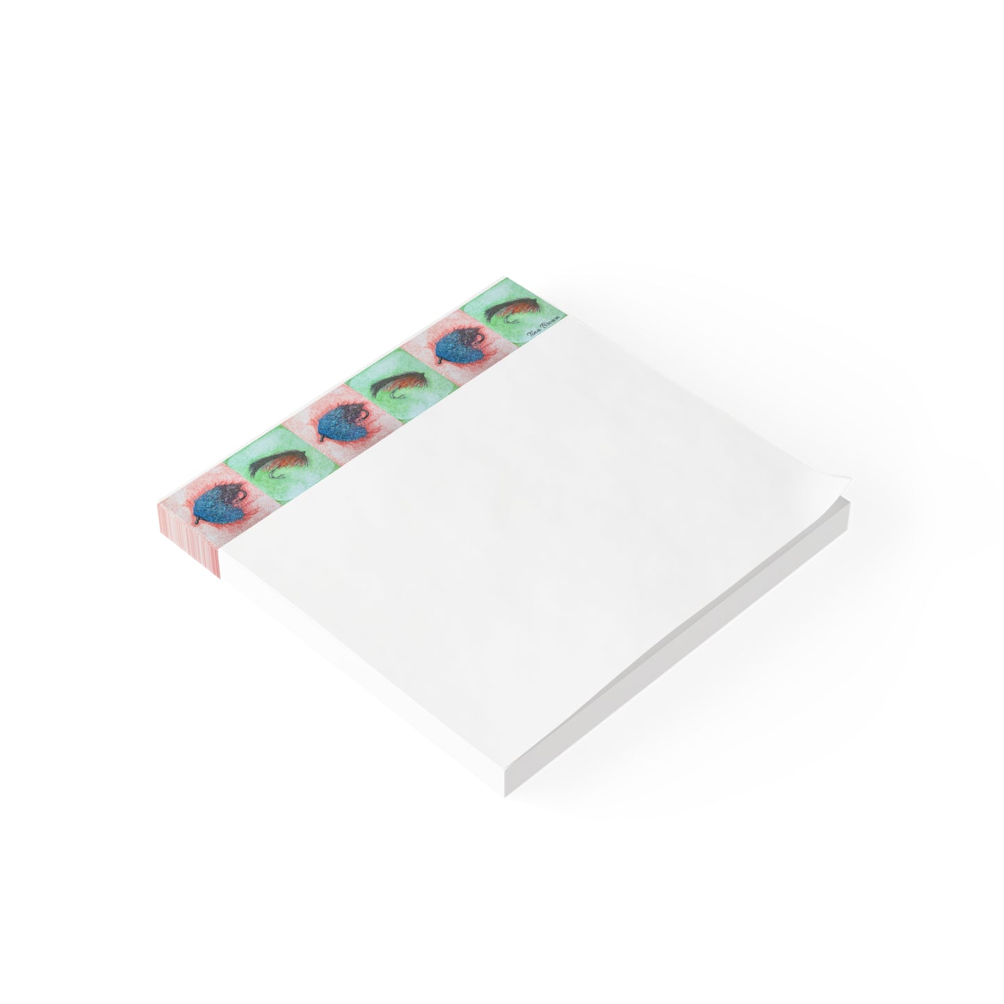 Wet & Dry Fly Fishing Lures Post-it® Note Pads - Perfect for Fly Fishermen