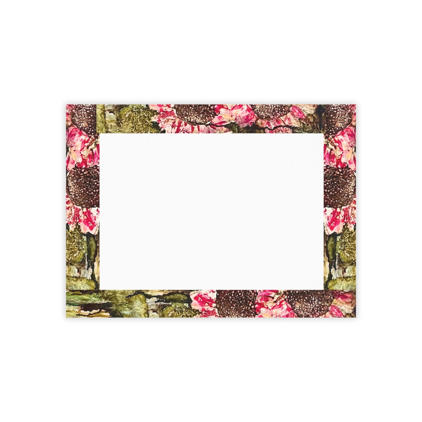 Sunflower Framed Note Pads - Stylish Sticky Notes for Home & Office