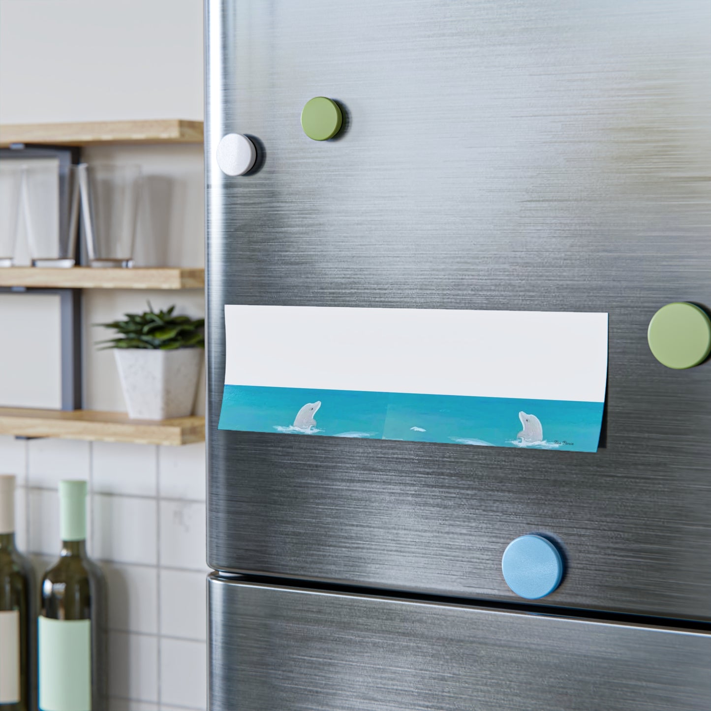 Ocean Dolphin Post-it® Note Pads - Perfect for Coastal Lovers