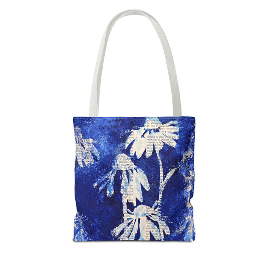 Blue Daisy Tote Bag