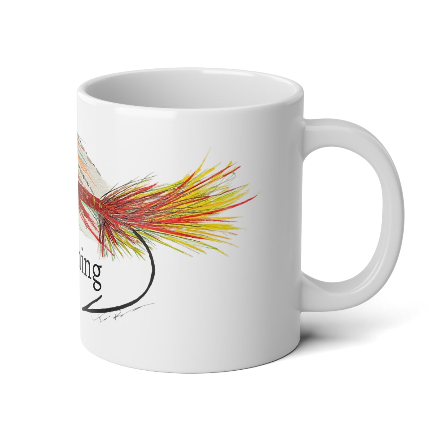 Fly Fishing Mug 20oz