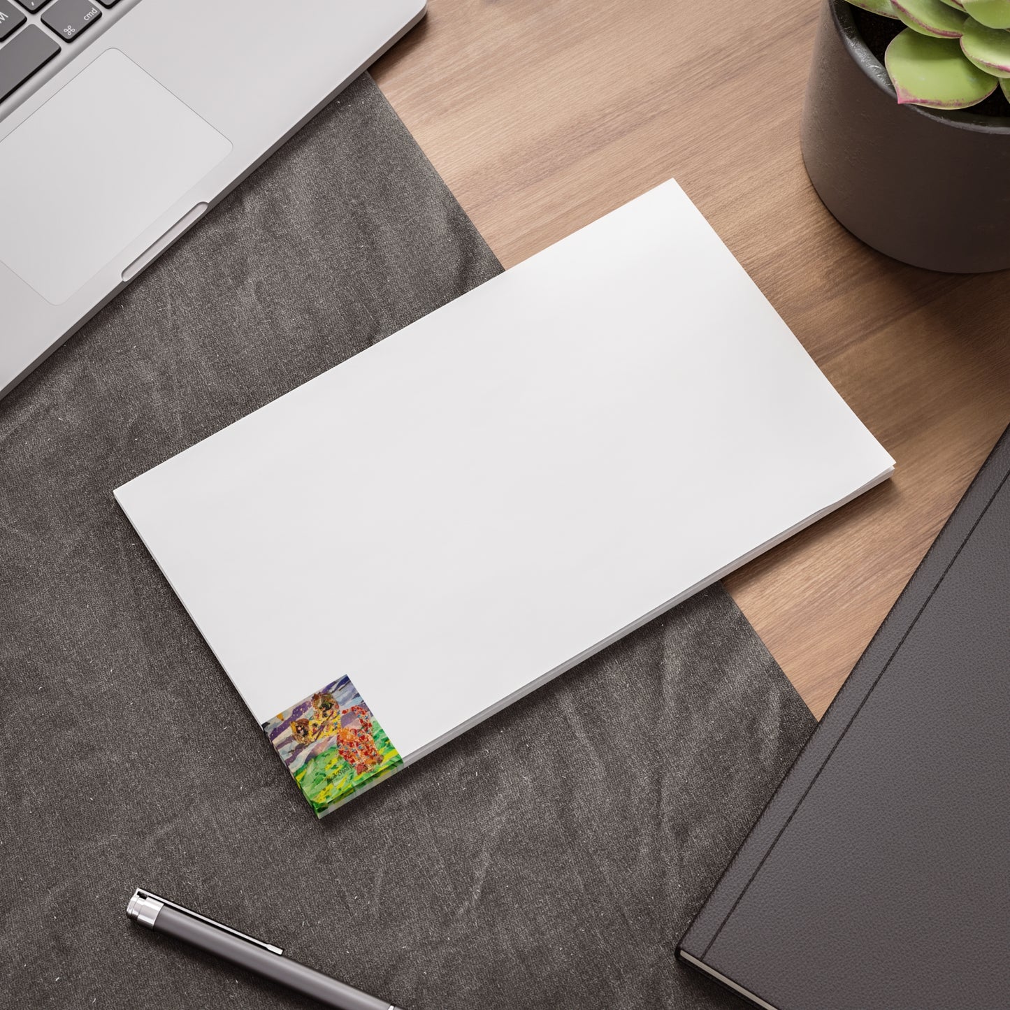 Abstract Cat Sticky Notes