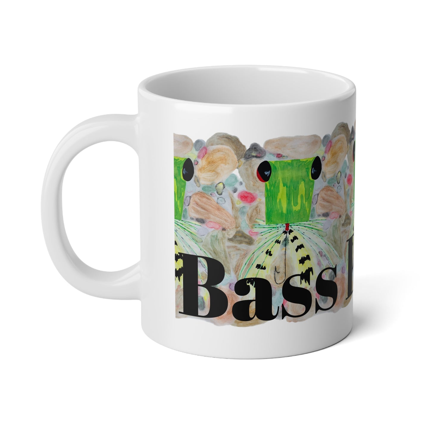 Bass Popper Mug 20oz