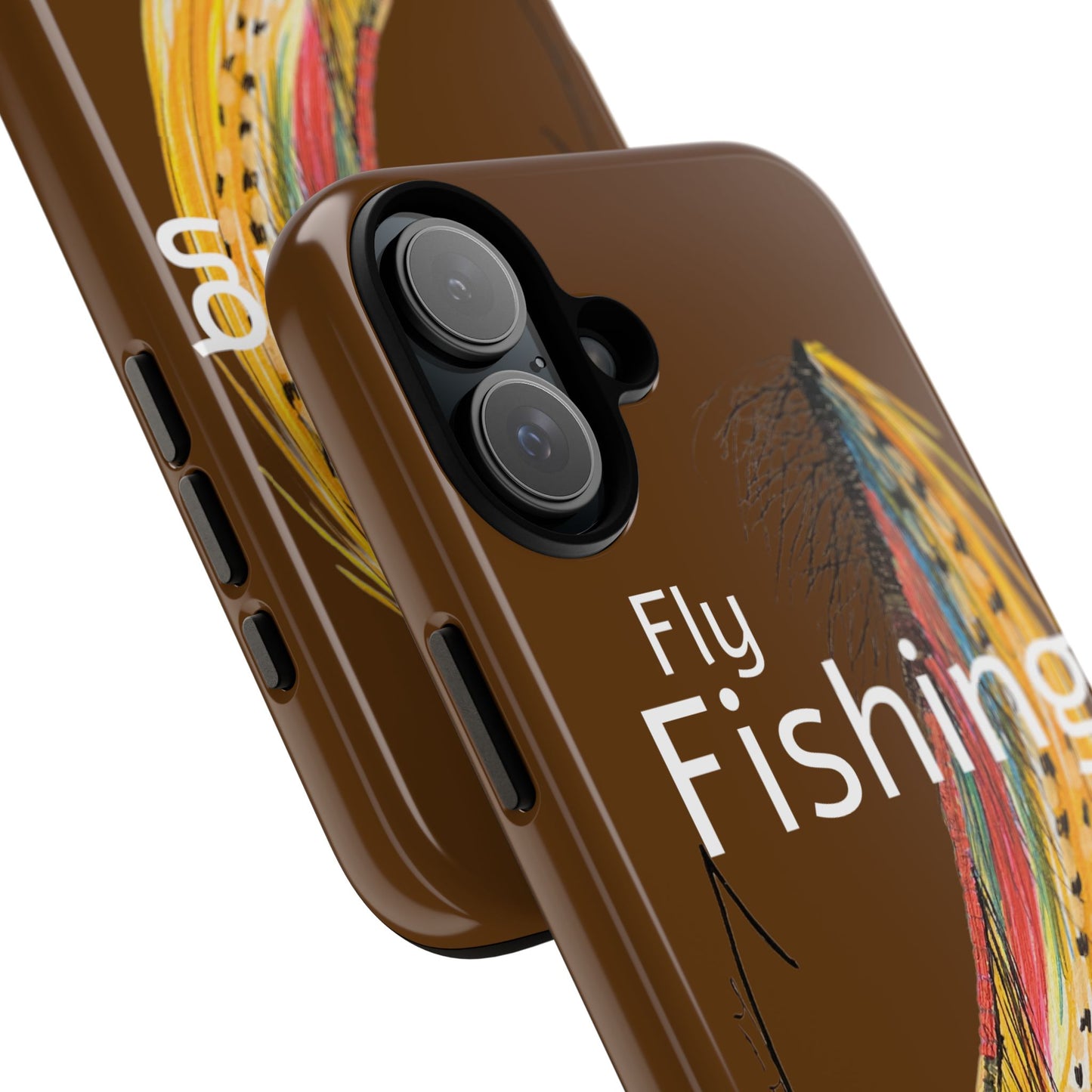 Fly Fishing Artsy Lure Tough Phone Cases