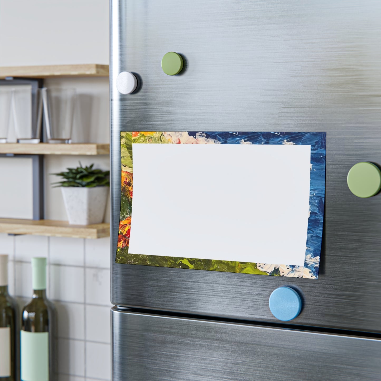 Ocean Cliffs Post-it® Note Pads - Vibrant Colorful Ocean Design