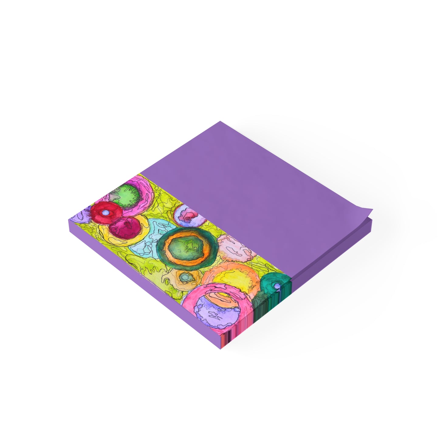 Colorful Sticky Note Pads for Creative Minds, Journal Notes, Office Supplies, Gifts for Teachers, Planner Accessories, Fun Stationery