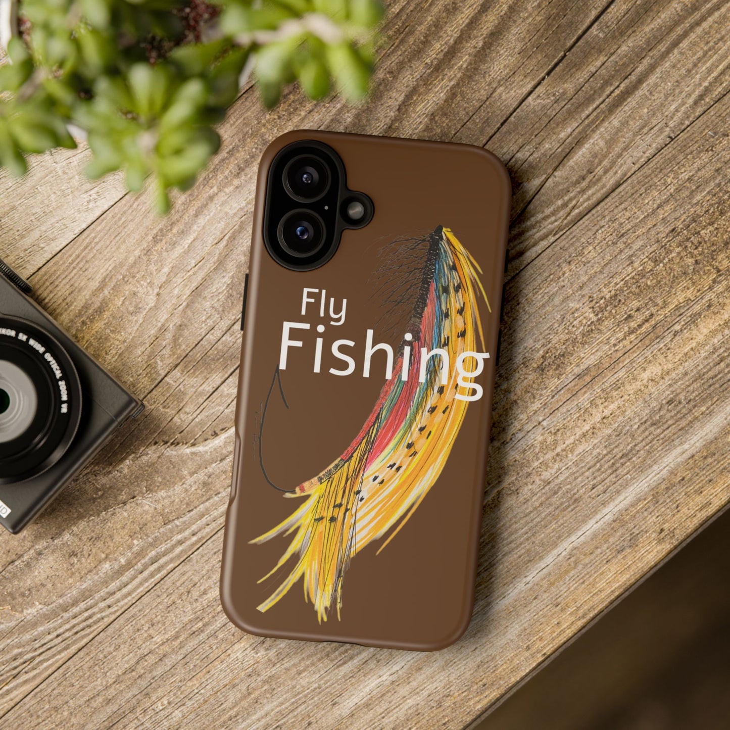 Fly Fishing Artsy Lure Tough Phone Cases