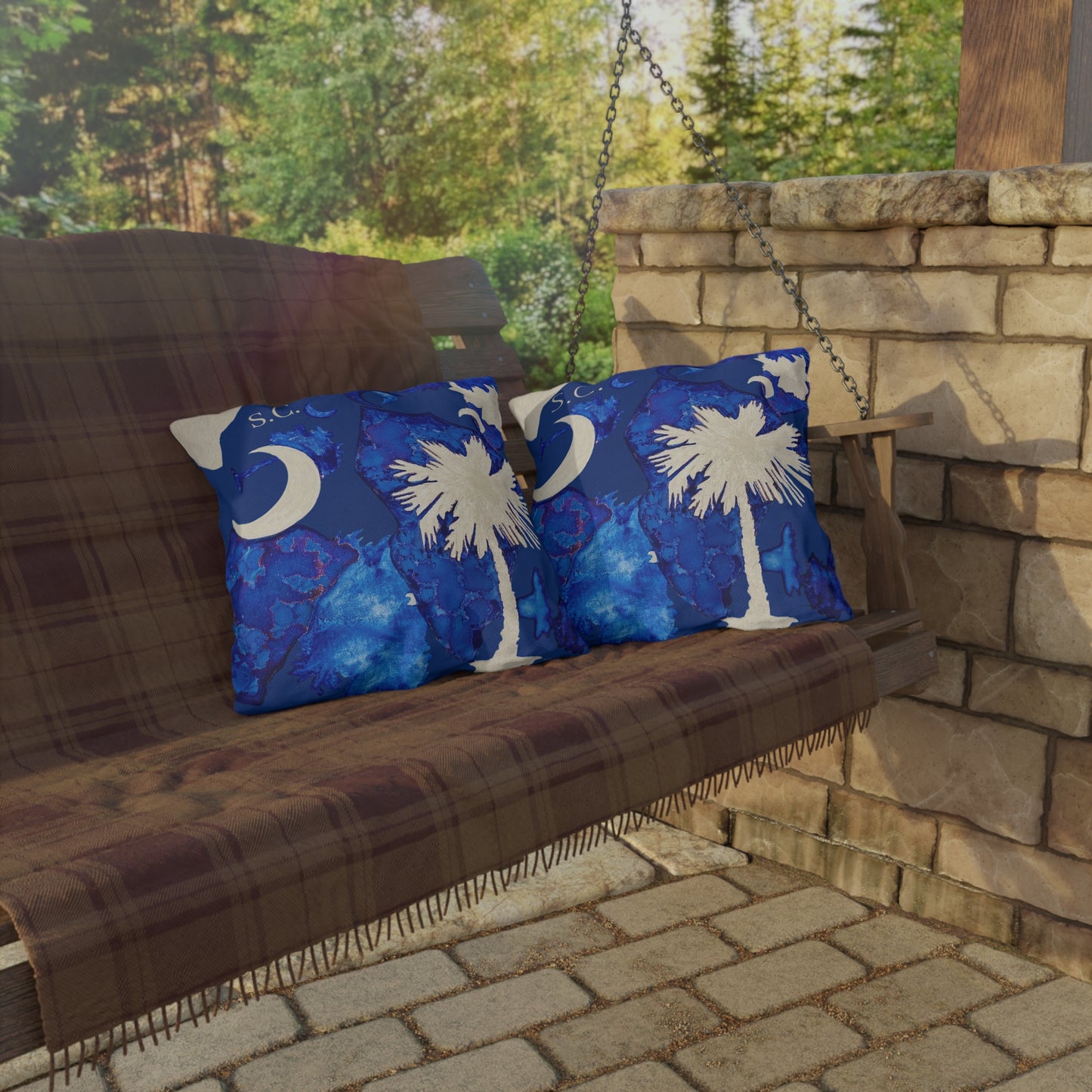 South Carolina Outdoor Pillows - Perfect for Summer Decor - Tina Brown