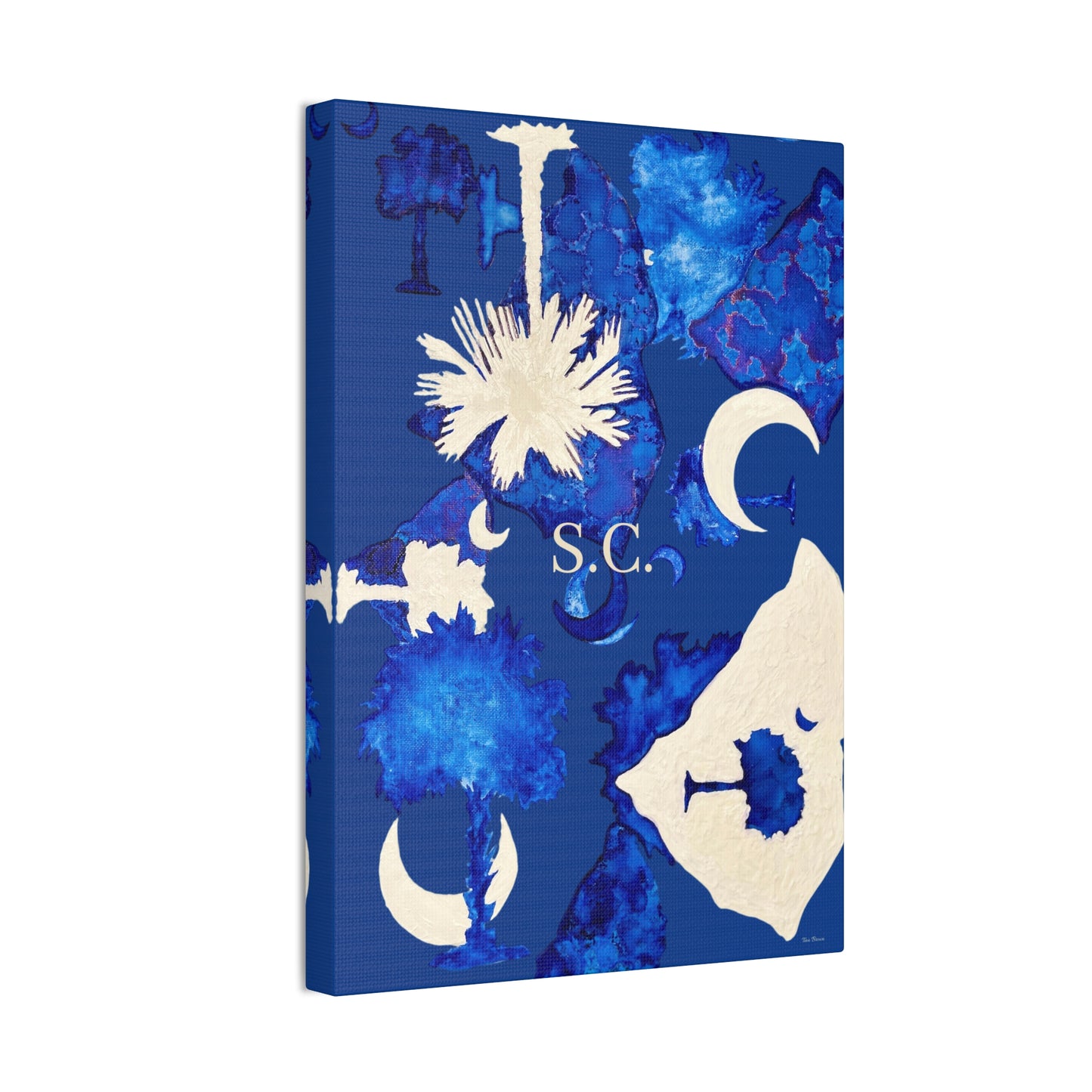 South Carolina Canvas Art Print