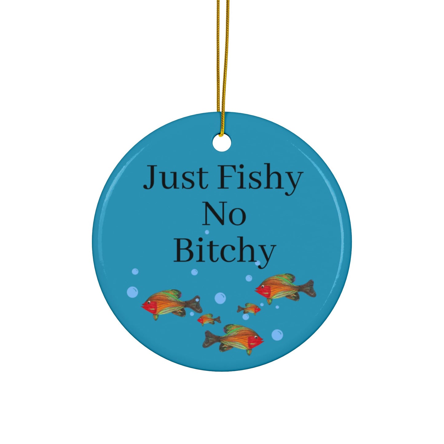 Fishing Car Ornament