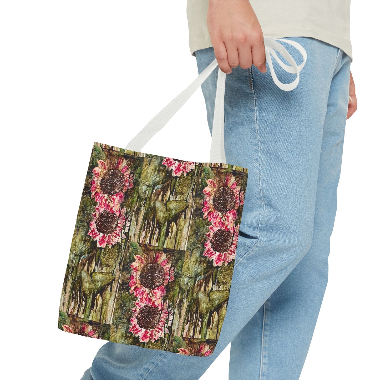 Sunflower Artsy Tote Bag