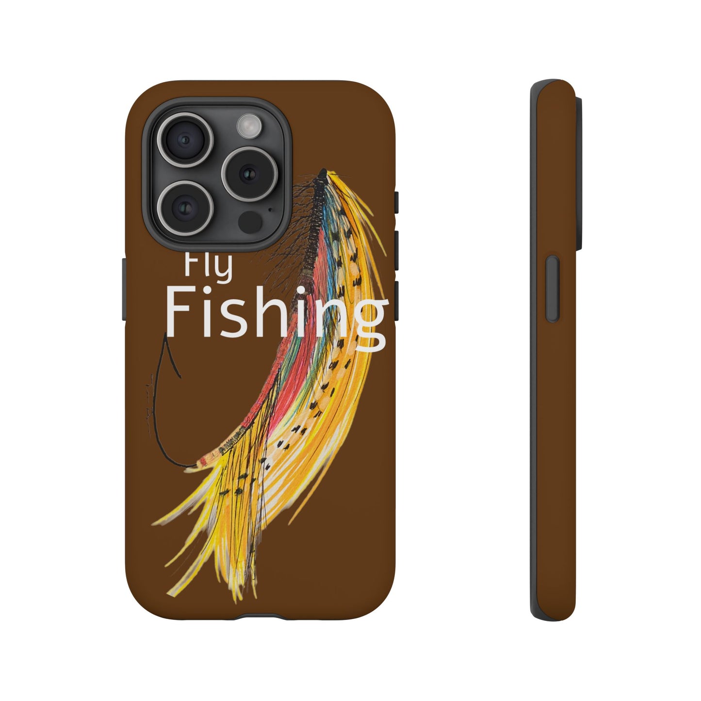 Fly Fishing Artsy Lure Tough Phone Cases