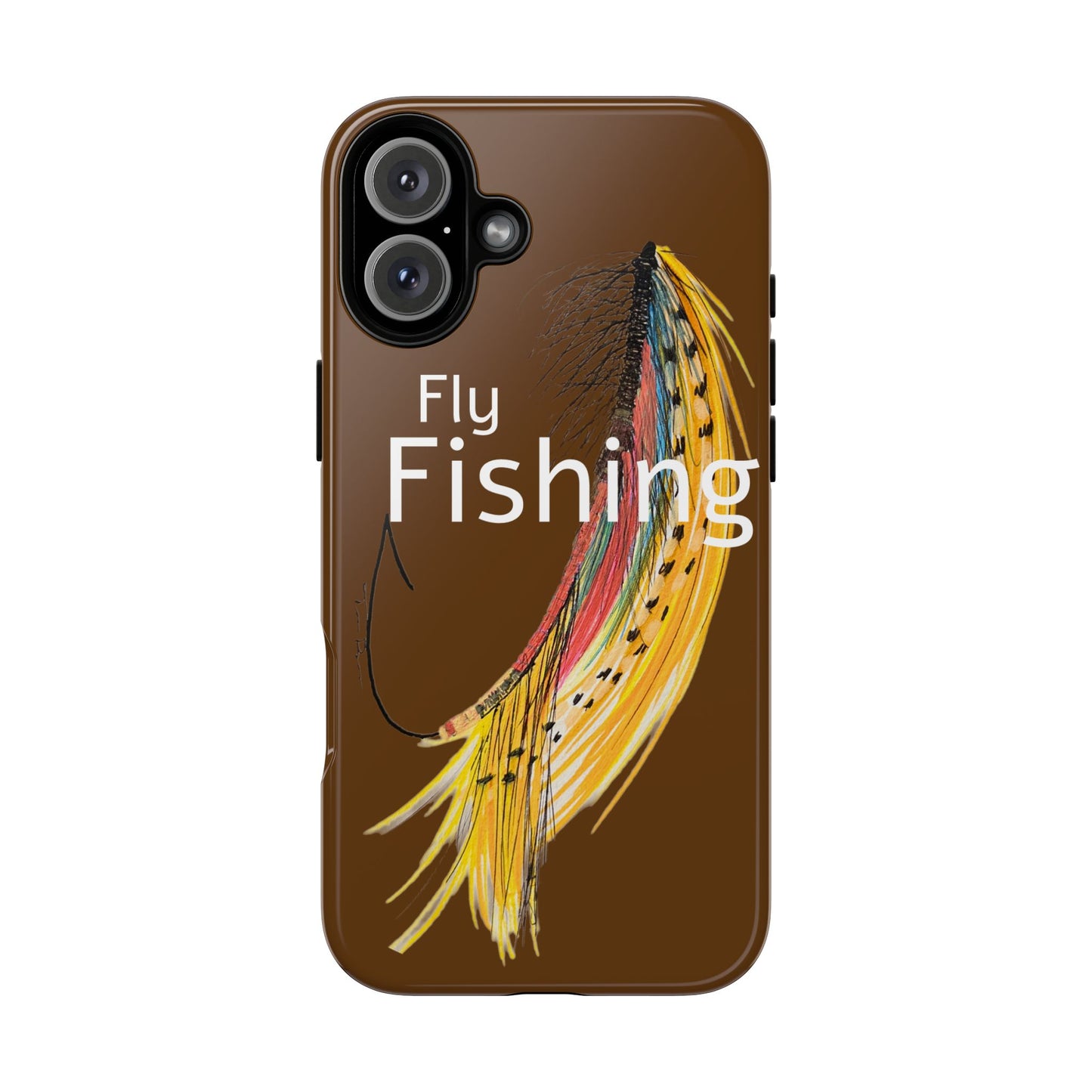 Fly Fishing Artsy Lure Tough Phone Cases