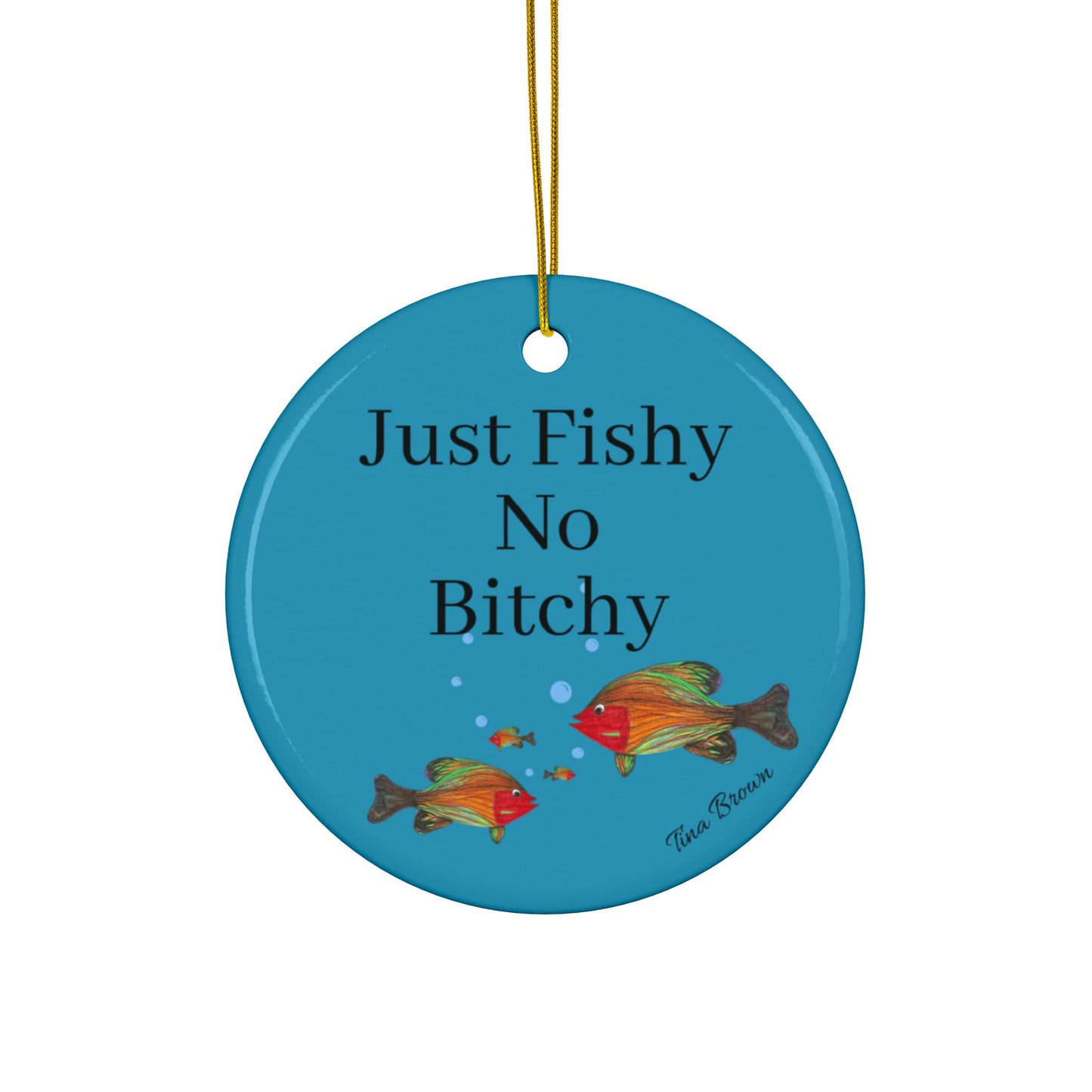 Fishing Car Ornament