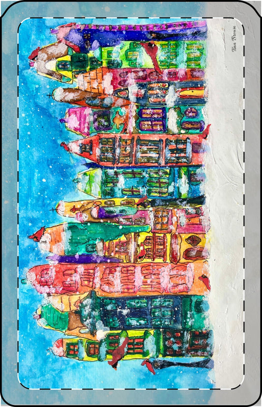 Colorful Vegan Wallet - Magsafe® Compatible | Eco-Friendly Accessory, Gift for Vegans, Minimalist Wallet, Holiday Gift