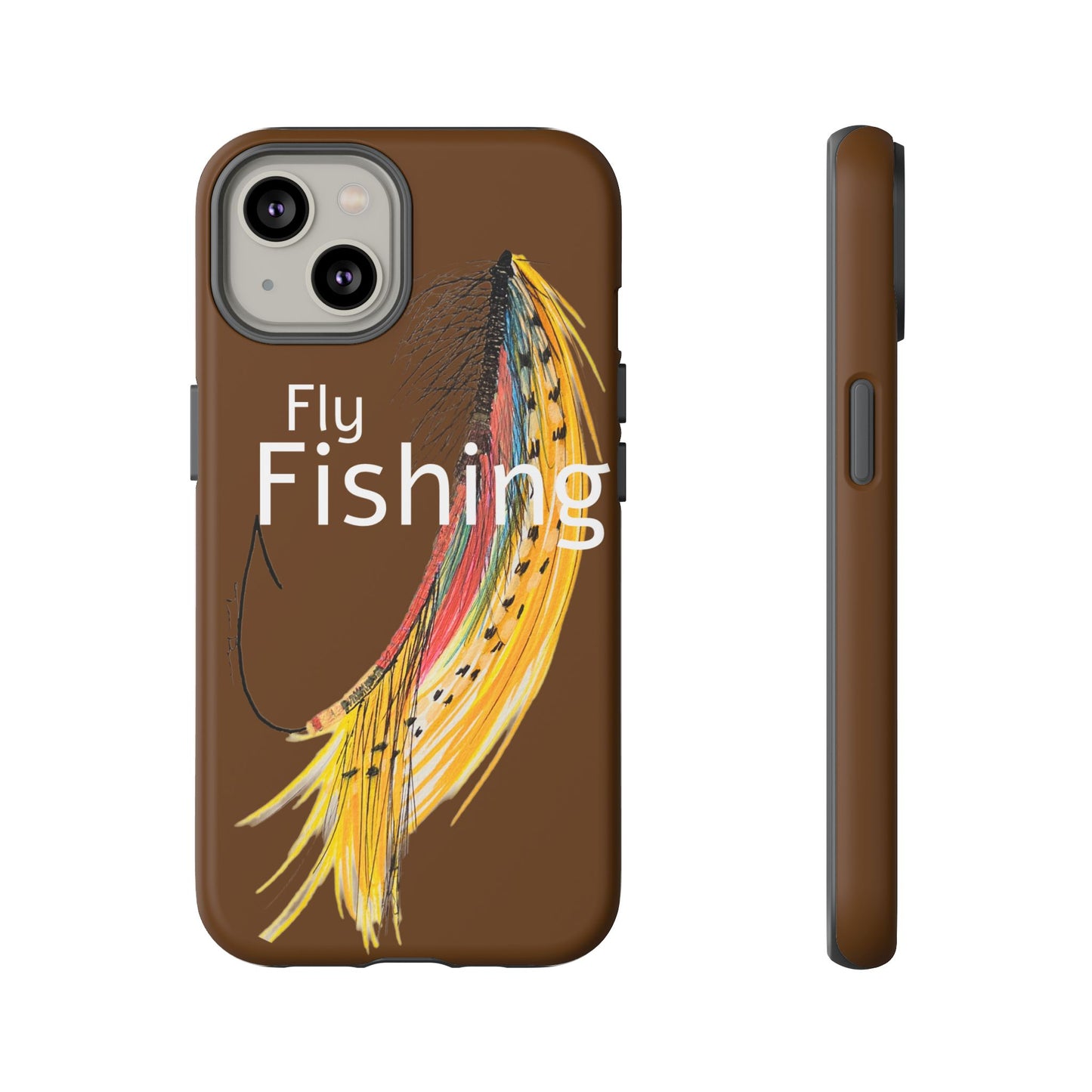 Fly Fishing Artsy Lure Tough Phone Cases