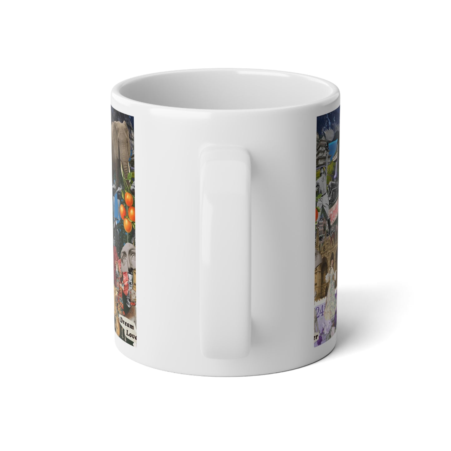 Dream Lover Artsy Jumbo Mug, 20oz