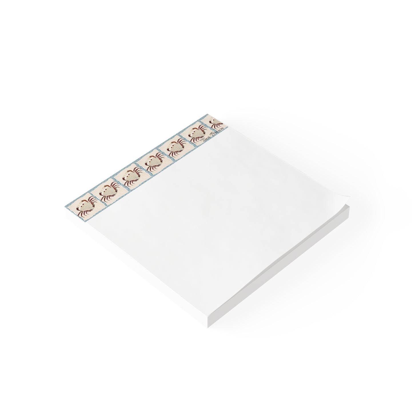 Coastal Crab Sticky Notes