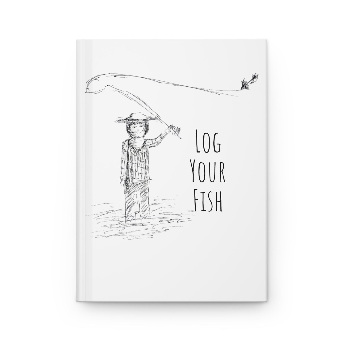 Fly Fishing Sketch Fishing Log Journal