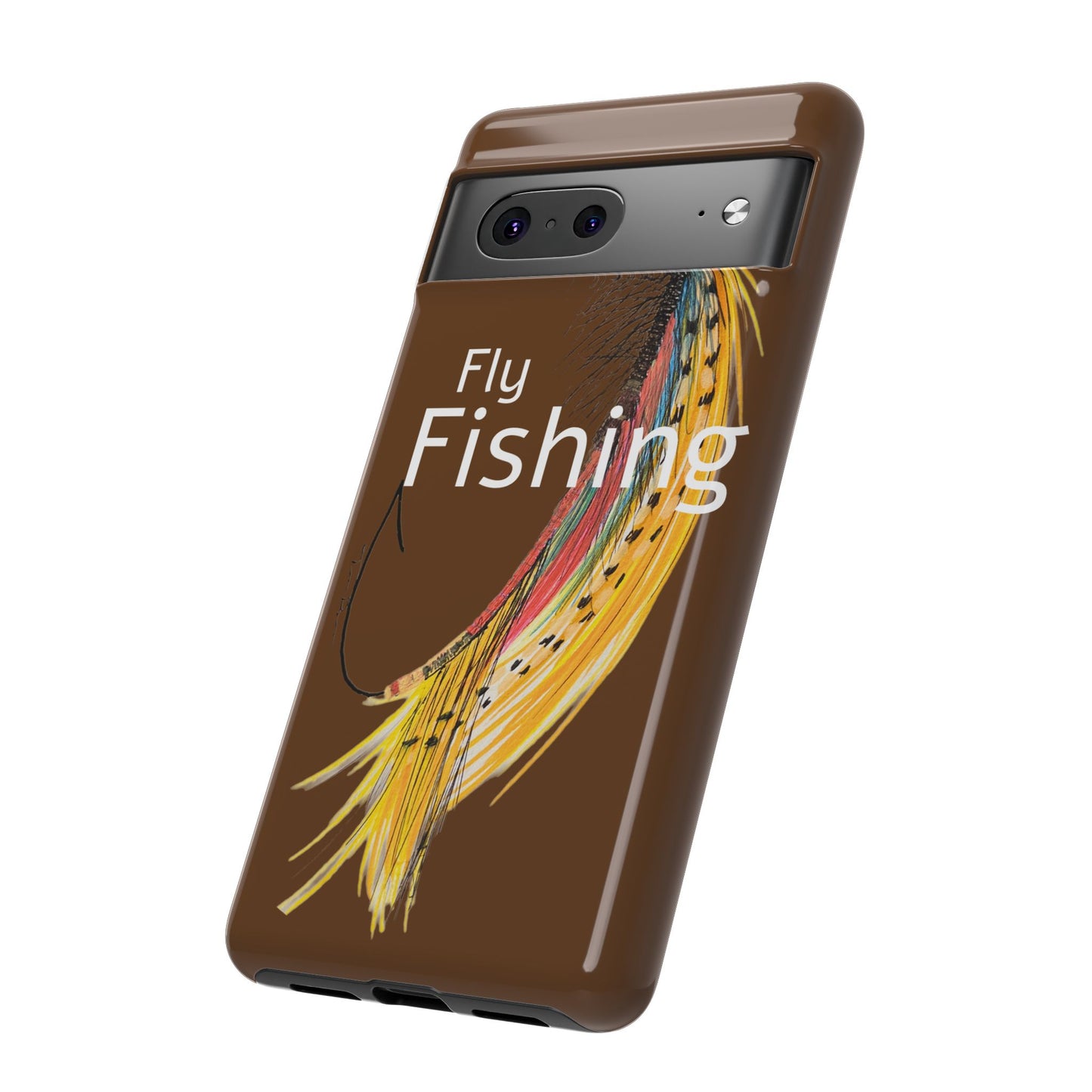 Fly Fishing Artsy Lure Tough Phone Cases
