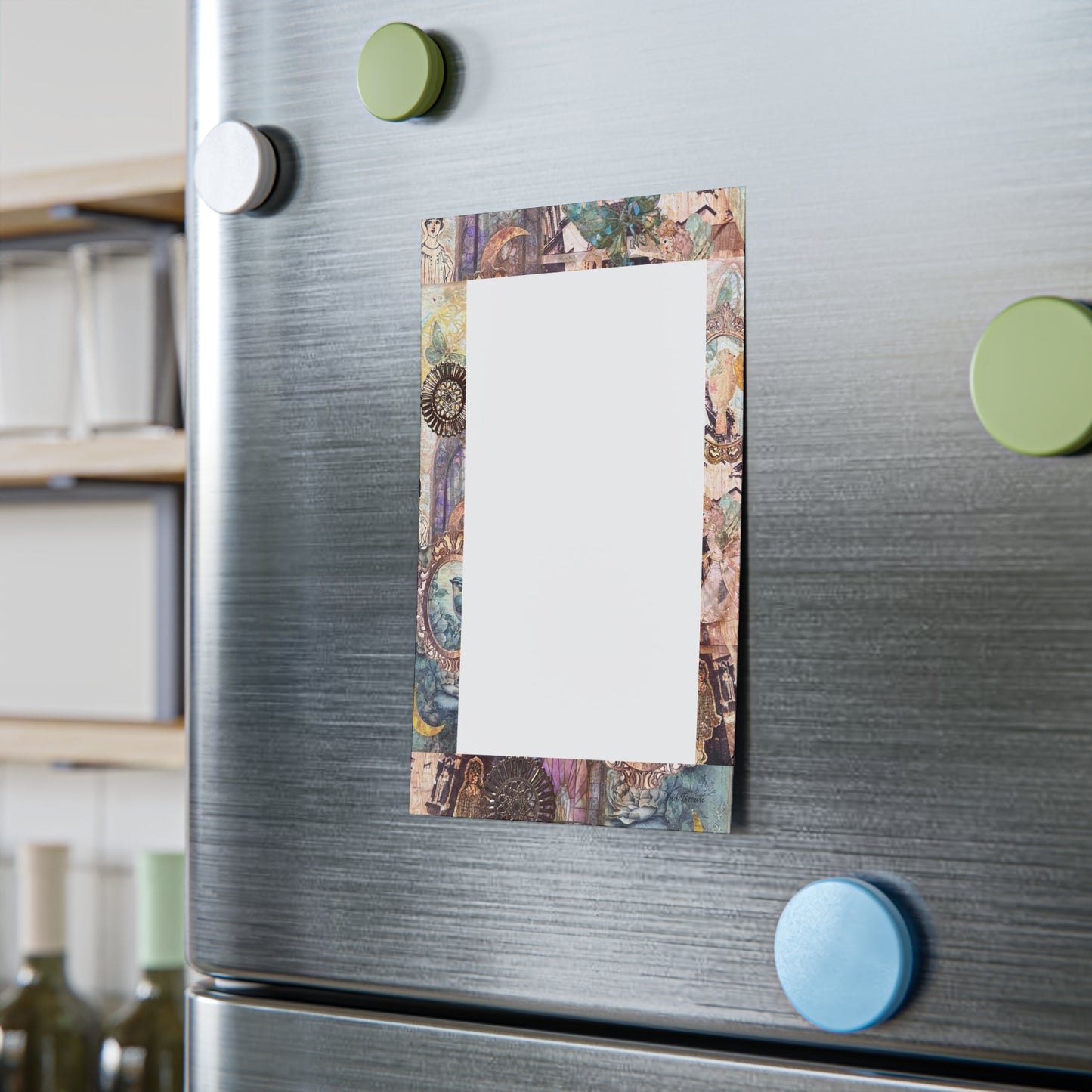 Victorian Purple Post-it® Note Pads with Vintage Design -