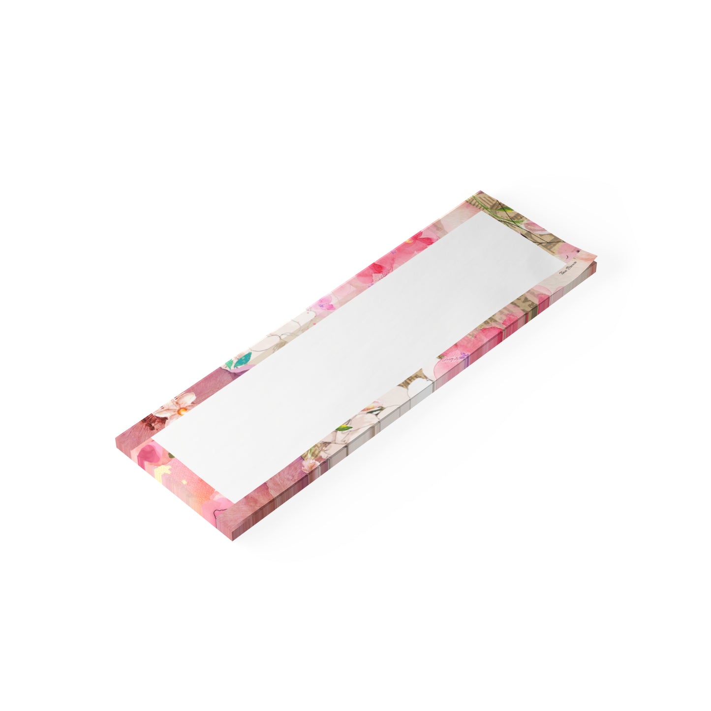 Pink Floral Post-it® Note Pads - Colorful Sticky Notepads for Home & Office