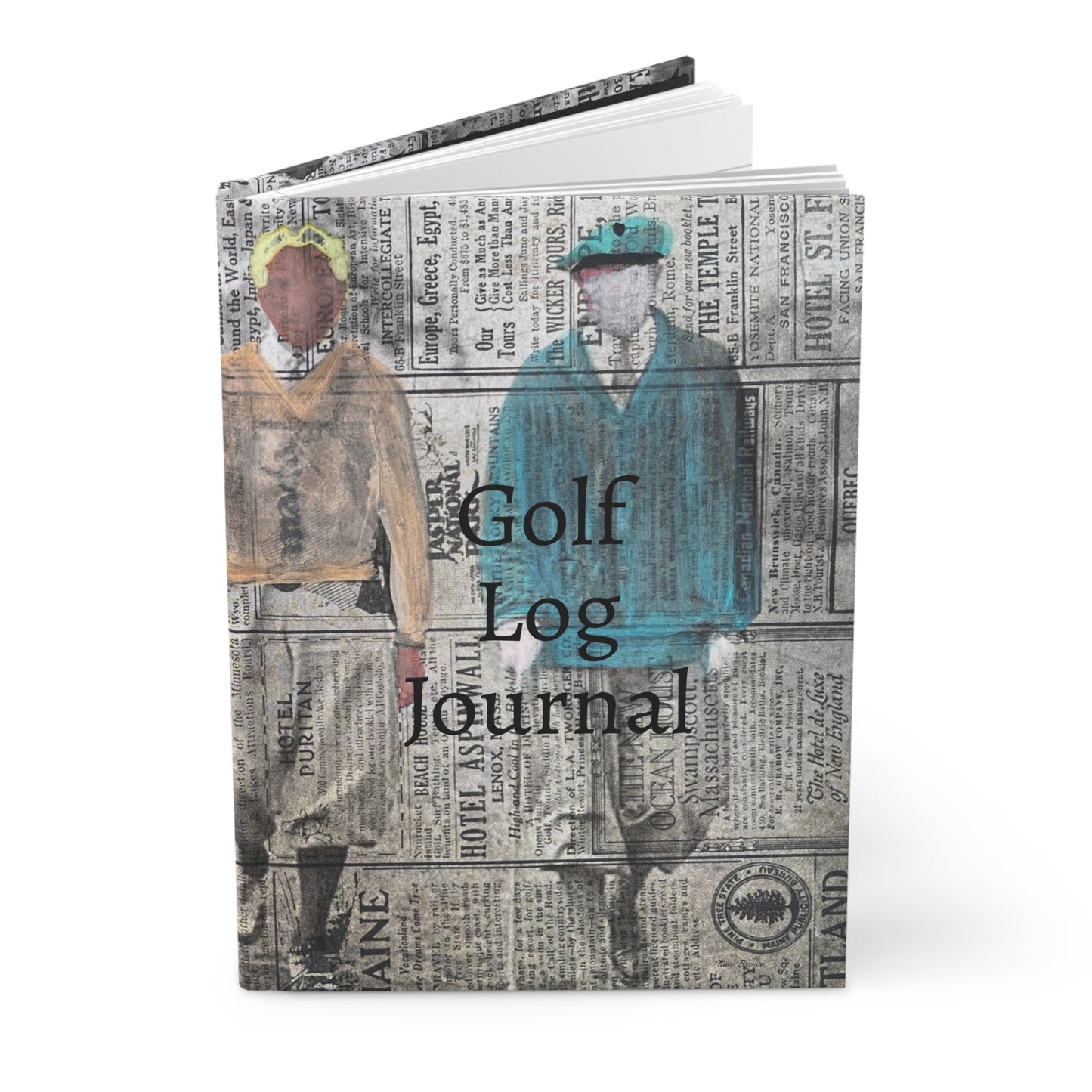 Golf Boys Hardcover Game Log