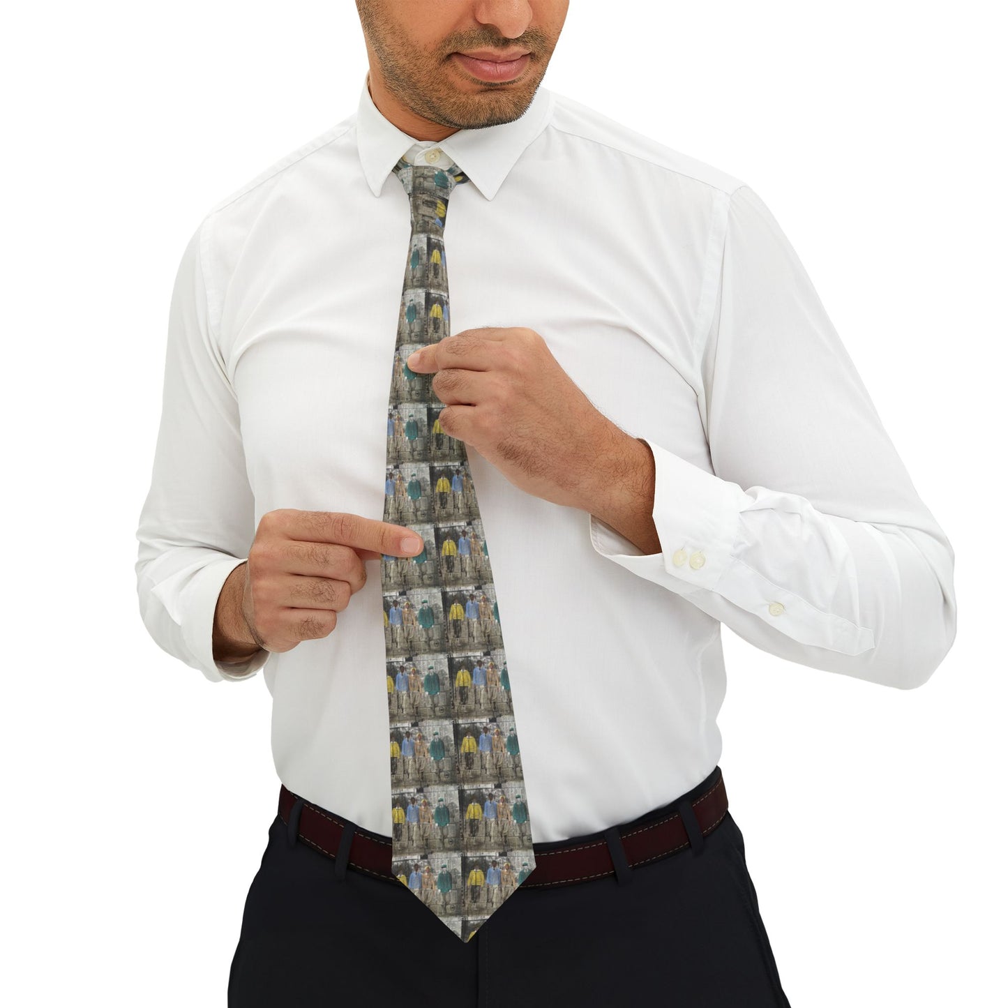 Golf Boy Art Print Necktie