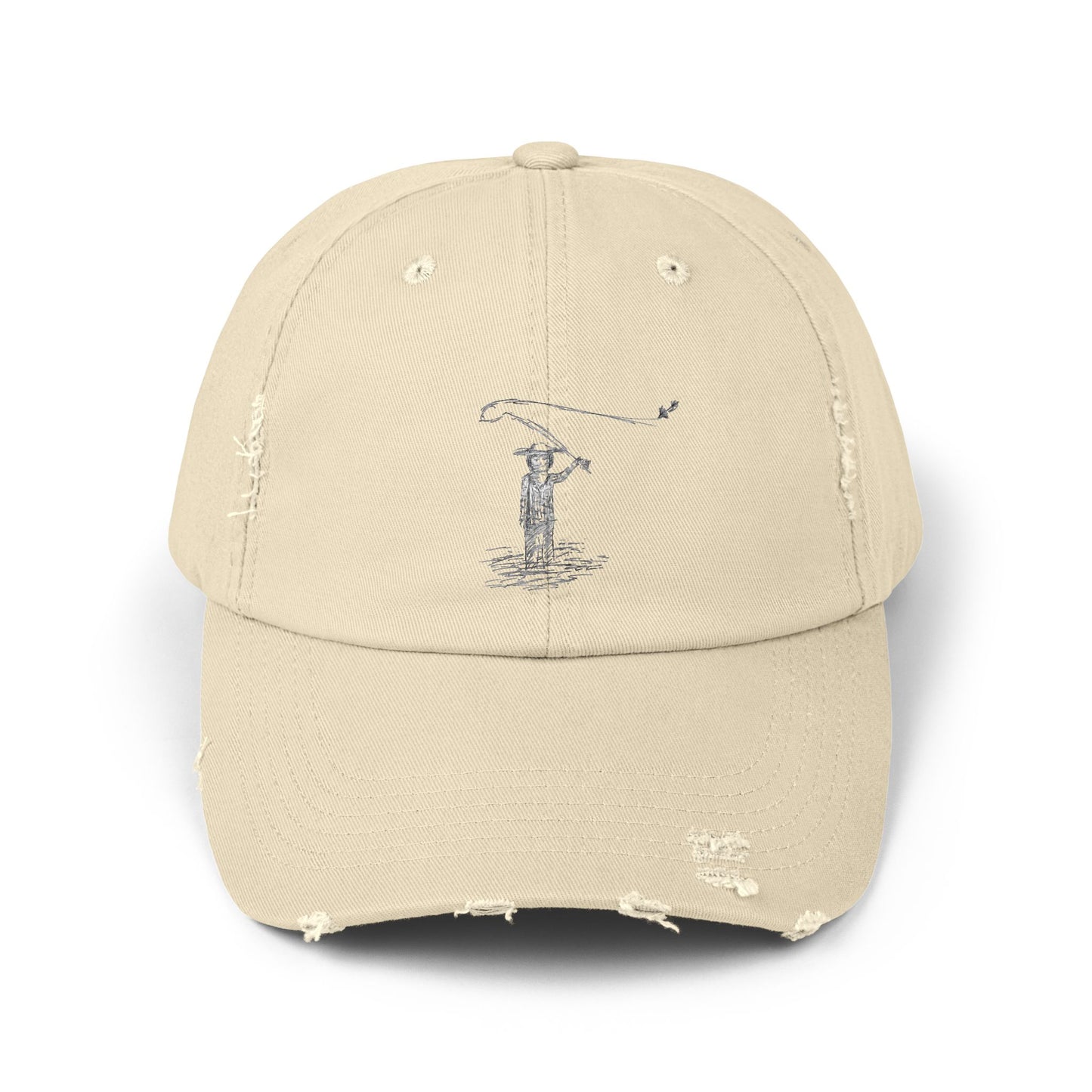 Fisherman Artsy Distressed hat