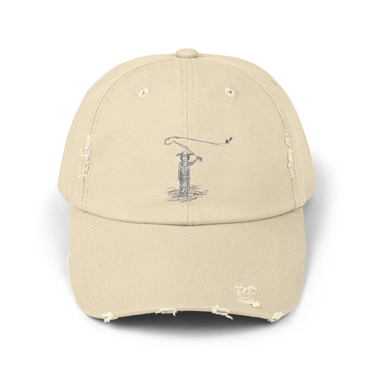 Fisherman Artsy Distressed hat