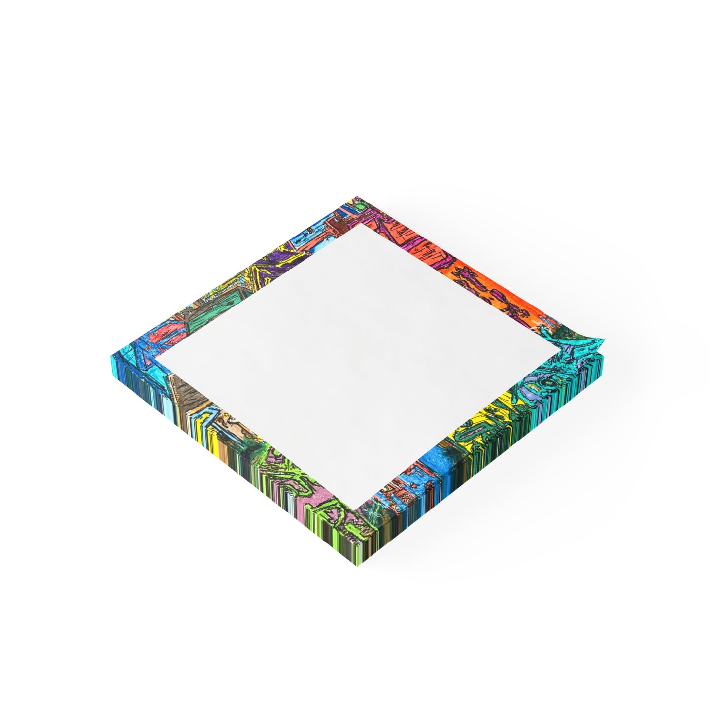 The Village Post-it® Note Pads -Artistic Posted Notes