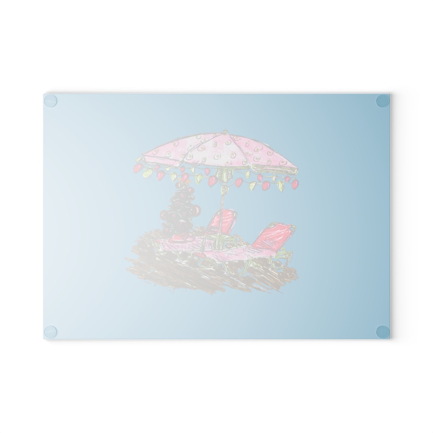 Beach Holiday Cutting Board