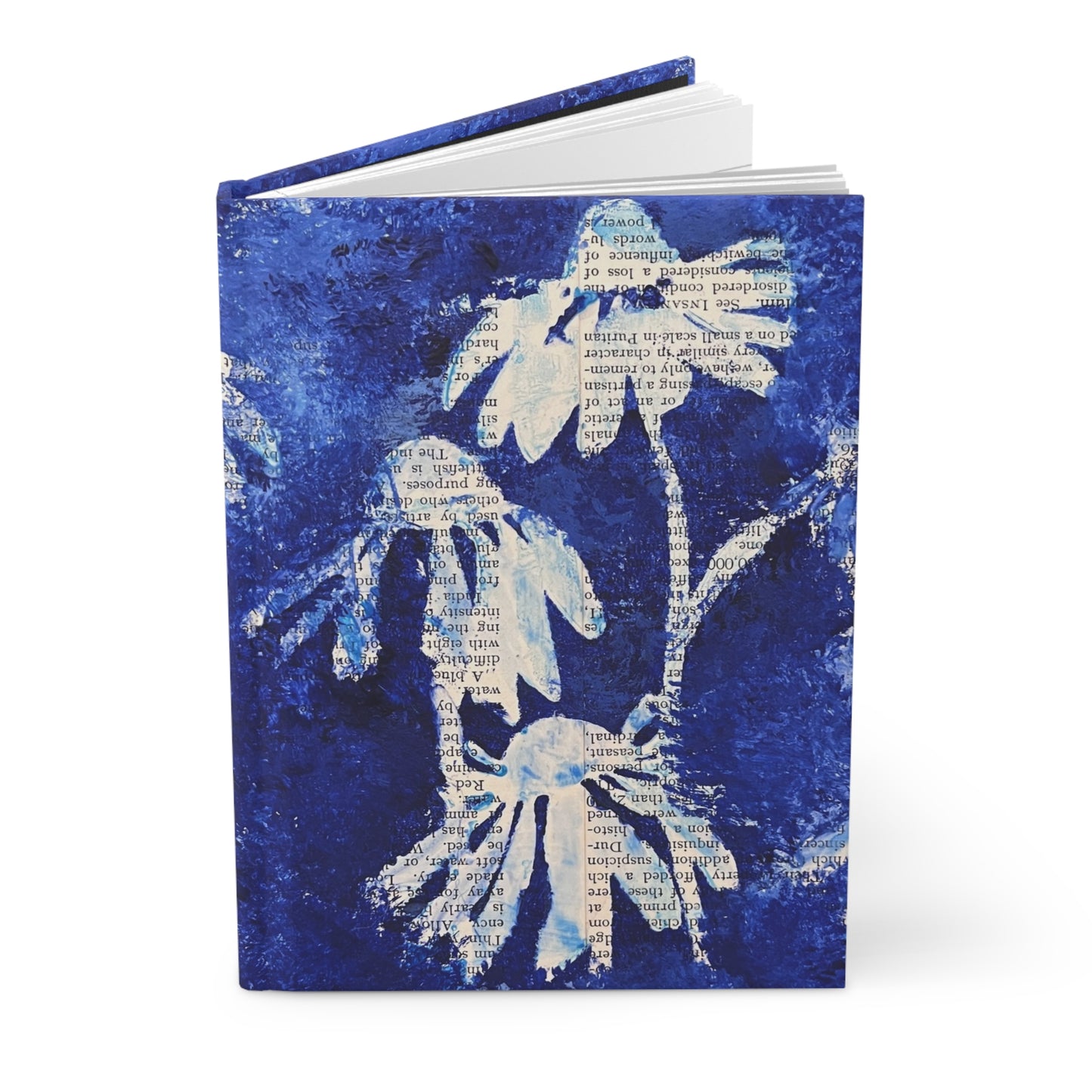 Daisy Blue Hardcover Journal