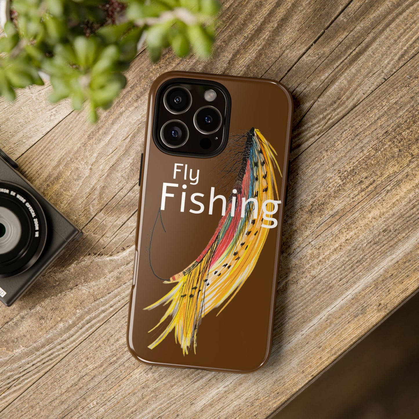 Fly Fishing Artsy Lure Tough Phone Cases