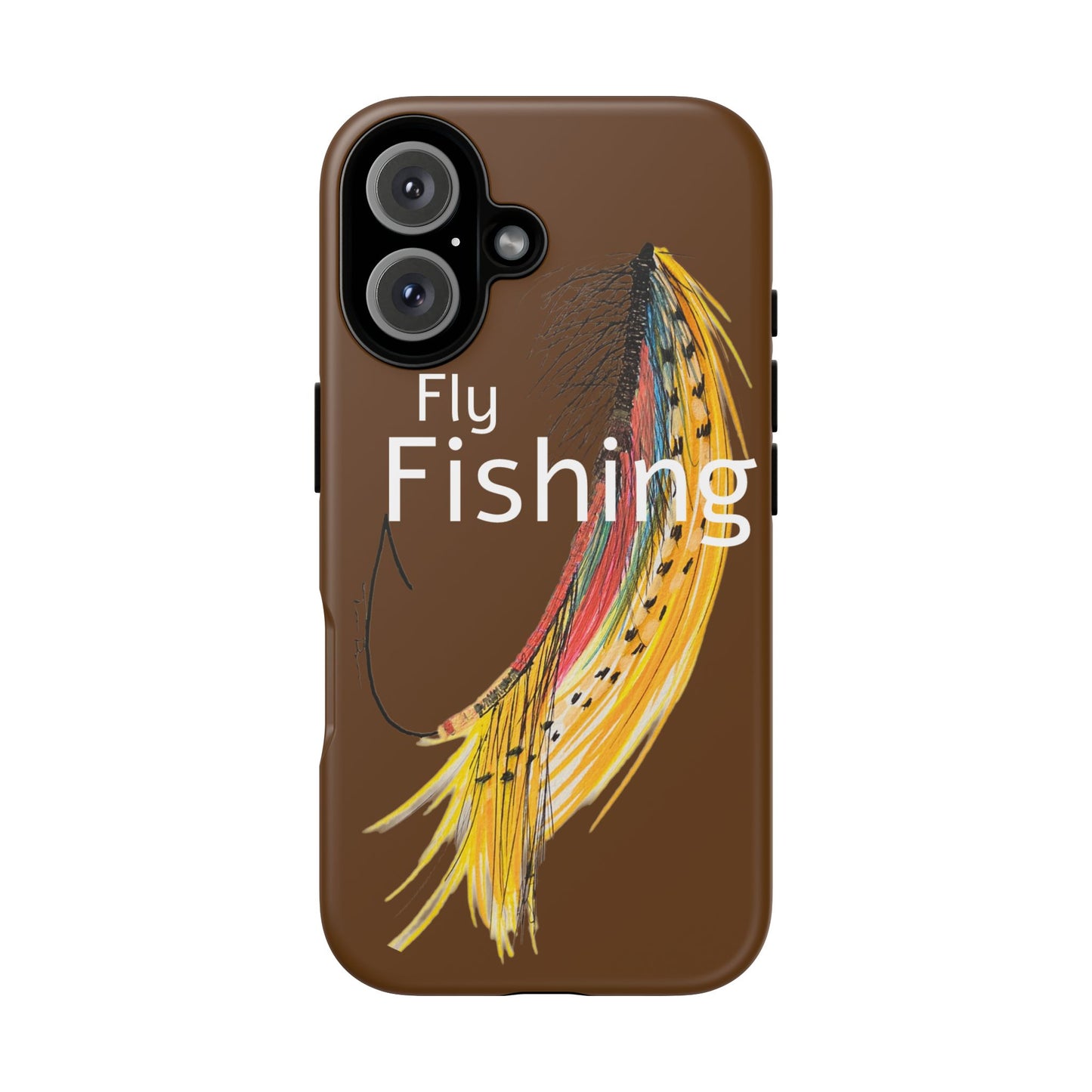 Fly Fishing Artsy Lure Tough Phone Cases