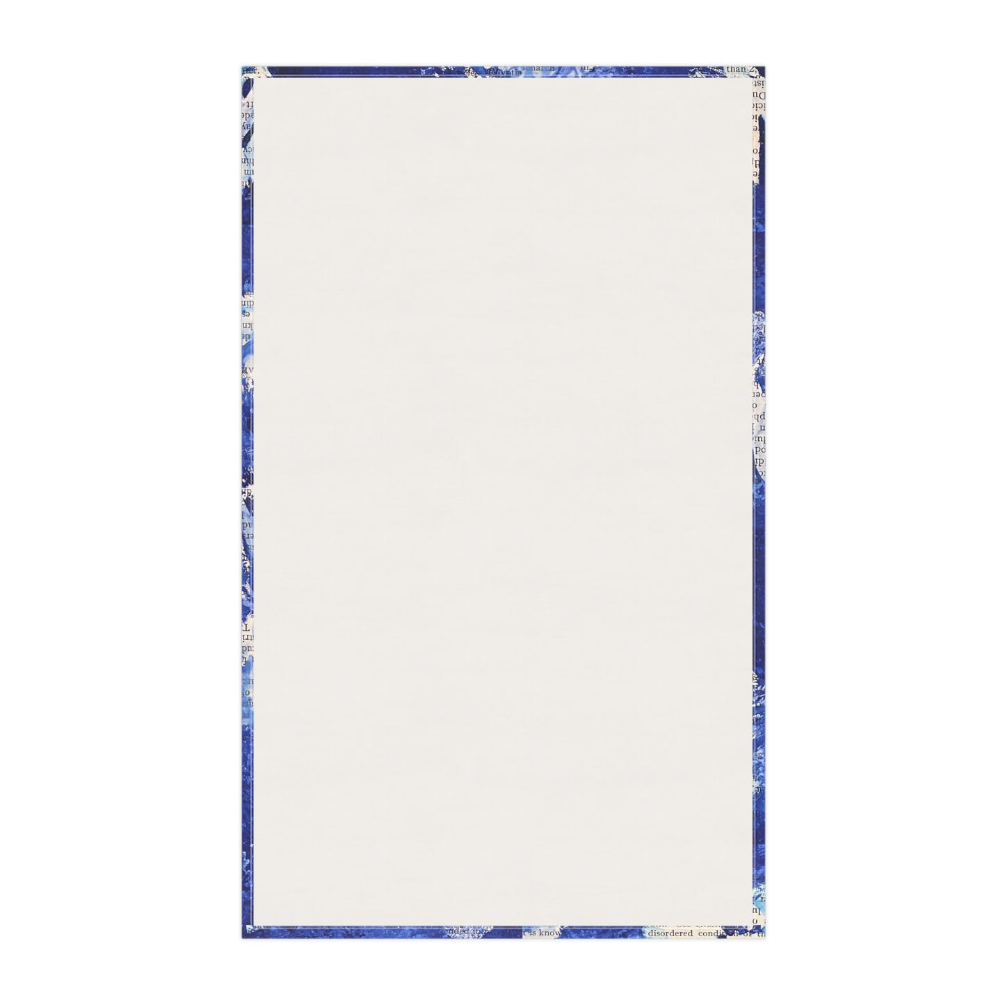 Copy of Blue Daisy Artsy Tea Towels (cotton, poly)