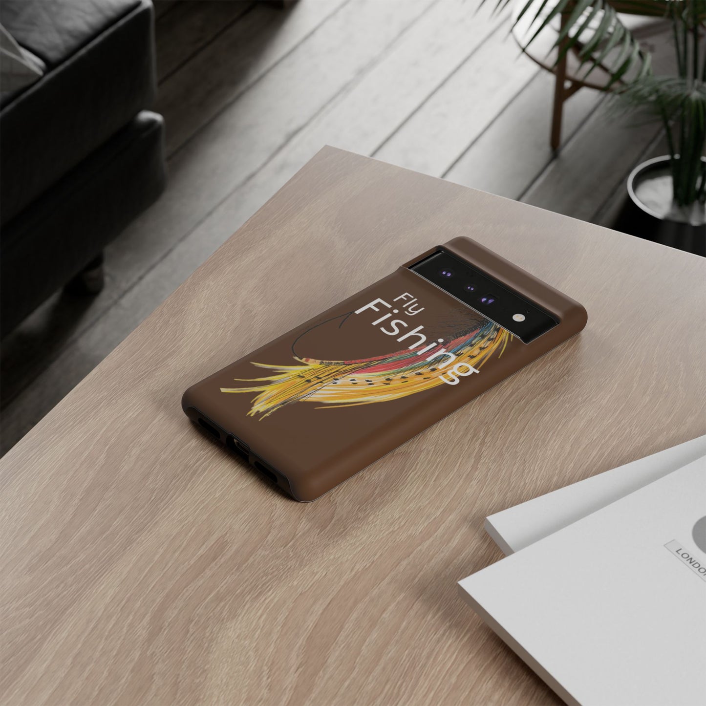 Fly Fishing Artsy Lure Tough Phone Cases