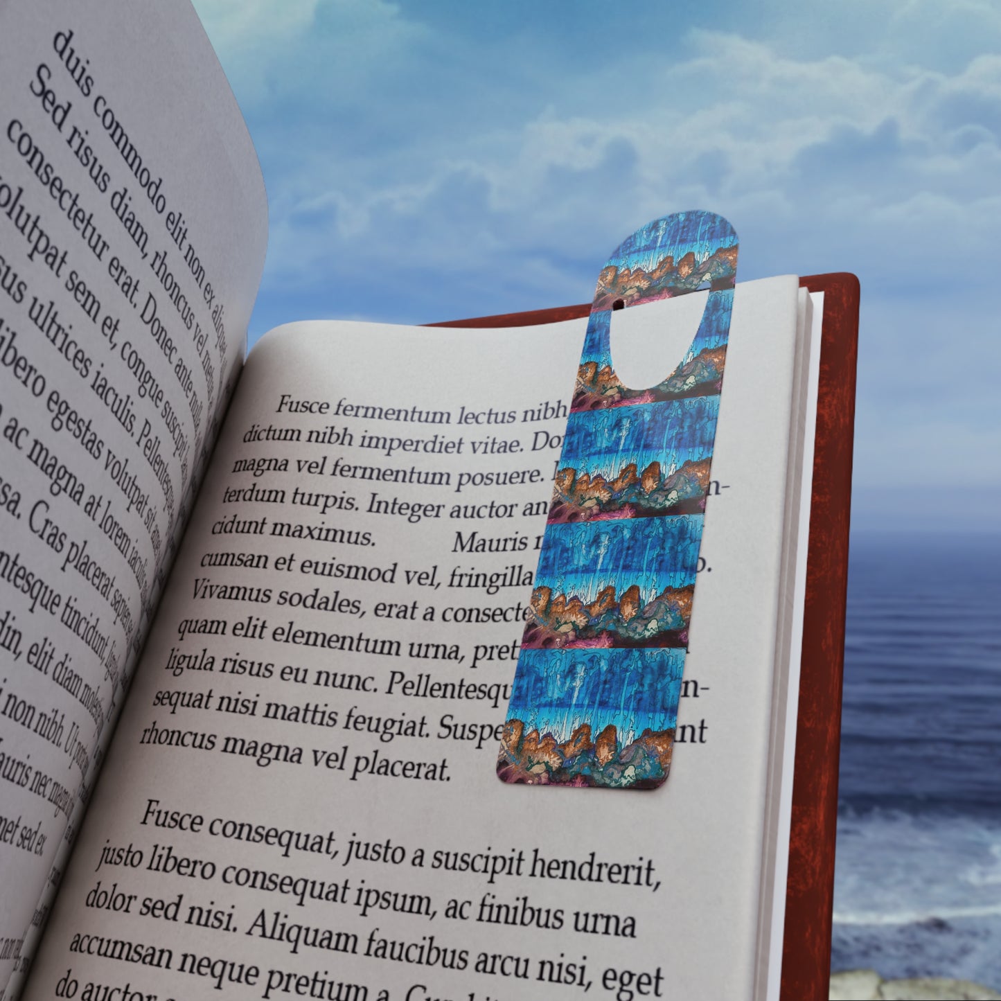 Rainy Days Artsy Bookmark
