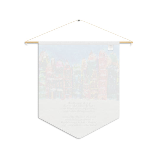 Cardinals in the Sky Wall Pennant