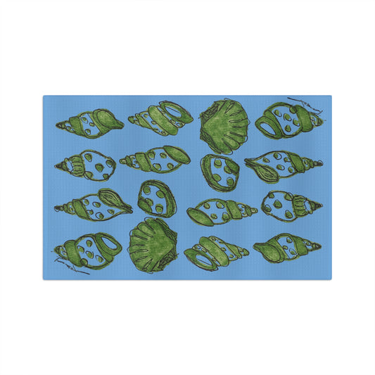 Shell Design Tea Towel