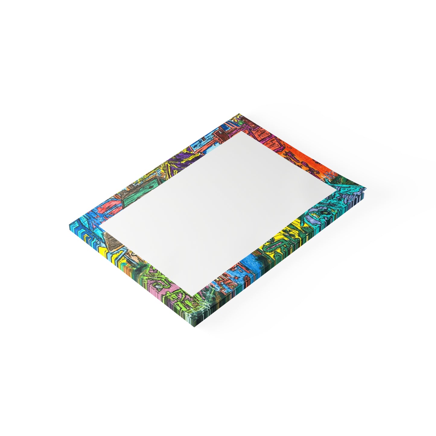 The Village Post-it® Note Pads -Artistic Posted Notes